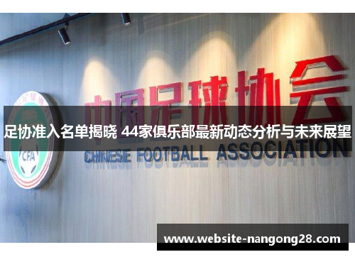 足协准入名单揭晓 44家俱乐部最新动态分析与未来展望