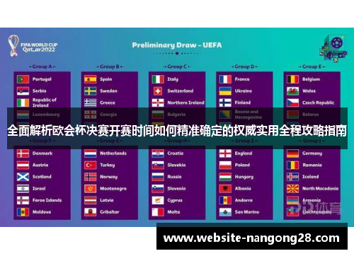 全面解析欧会杯决赛开赛时间如何精准确定的权威实用全程攻略指南